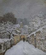 Alfred Sisley Snow at Louveciennes (san21) oil painting artist